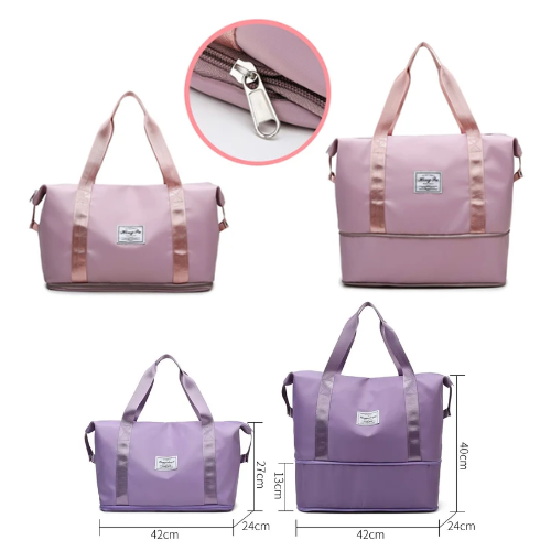 Bolsa Expansiva Feminina - Zip